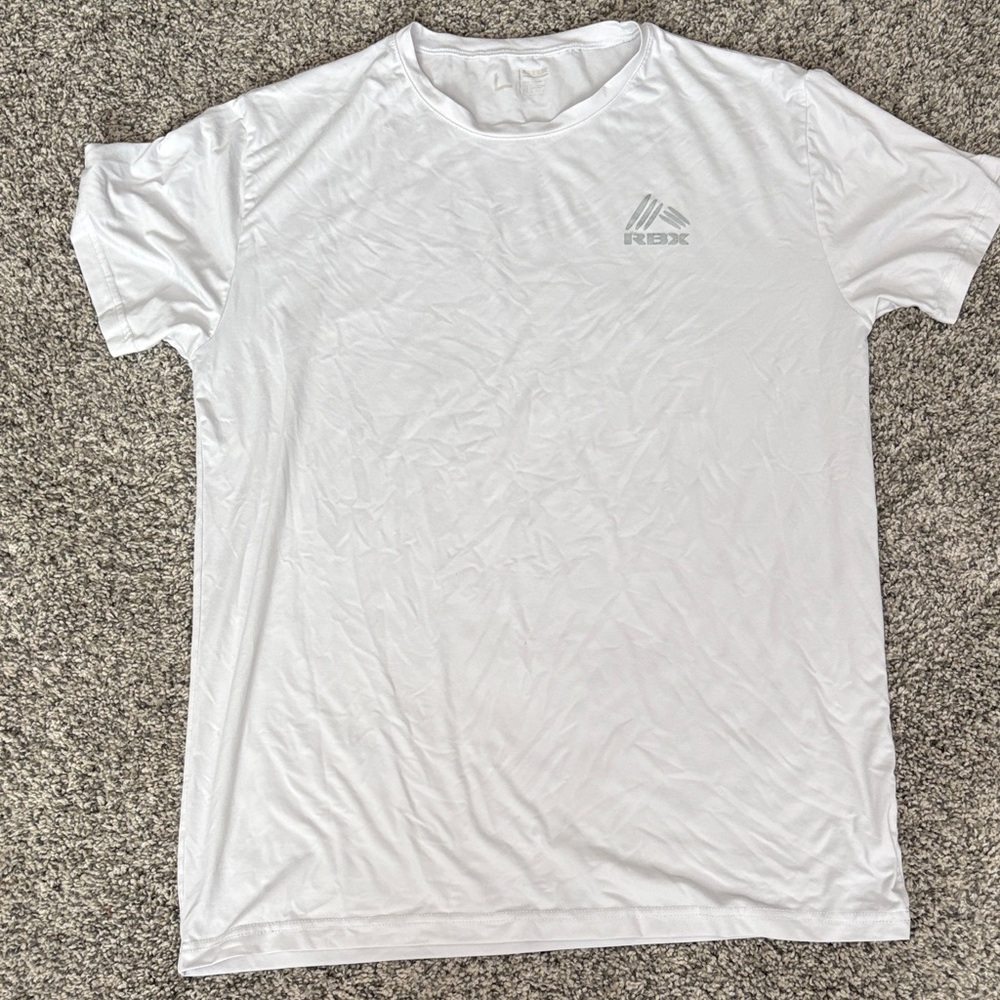 RBX White Short Sleeve Athletic Tee